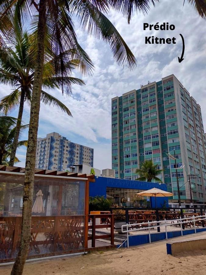 Kitnet Pe Na Areia- Guilhermina Praia Grande Dış mekan fotoğraf